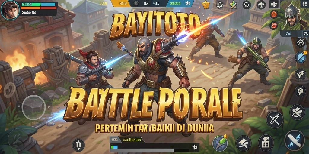 Gameplay seru dalam pertempuran Battle Royale BAYITOTO.