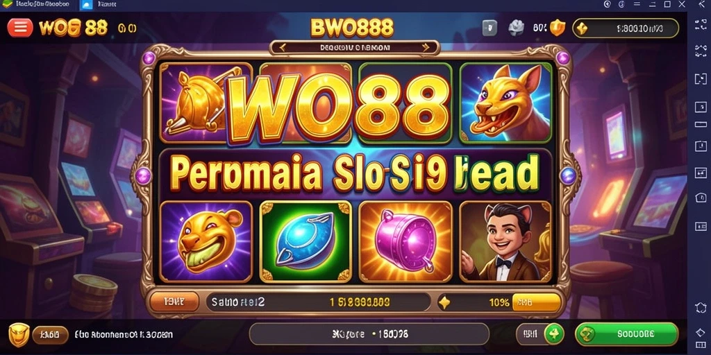 Screenshot gameplay BWO888 yang menunjukkan keseruan permainan slot.