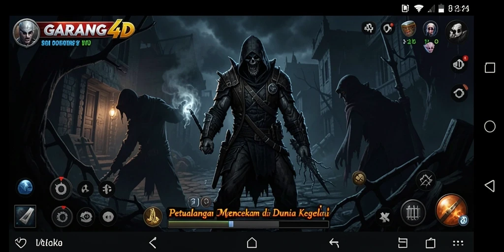 Tangkapan layar gameplay GARANG4D yang memukau dan menakutkan.