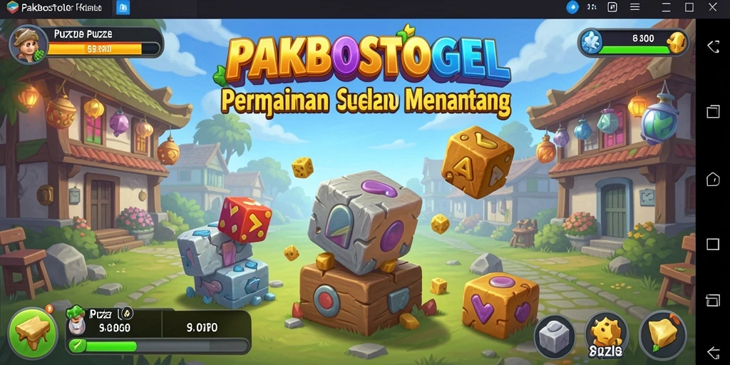 Tampilan gameplay seru dari PAKBOSTOGEL yang menantang.