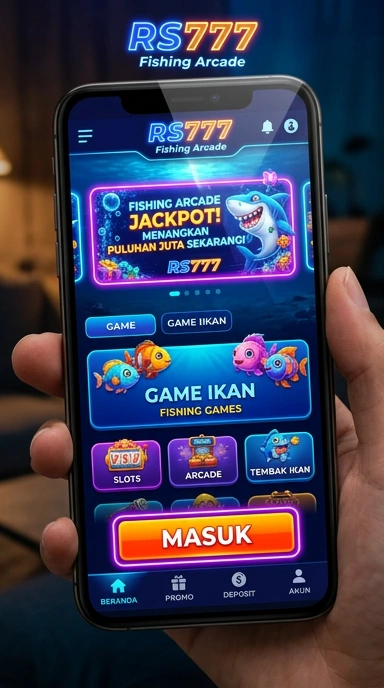 Screenshot proses unduh aplikasi di rs777.